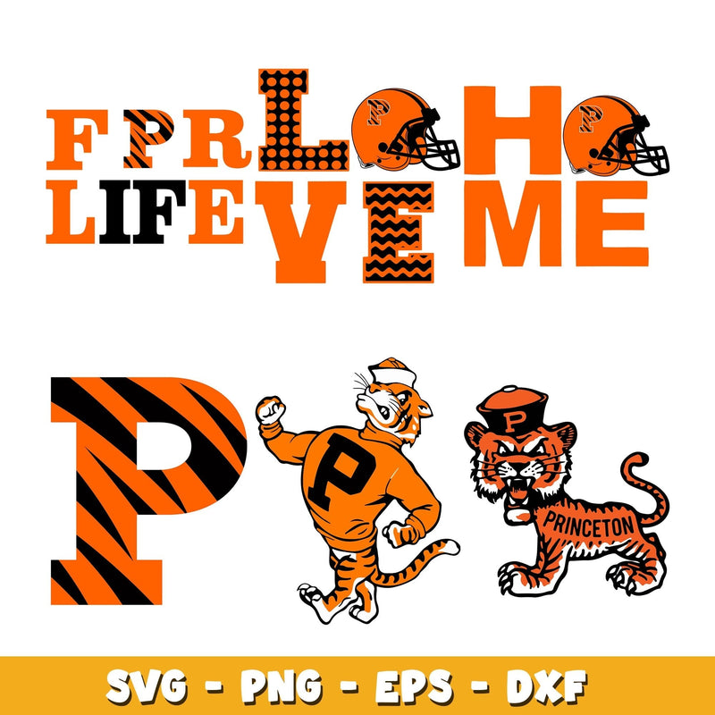 Princeton Tigers Bundle svg, Princeton Tigers logo svg, ncaa svg