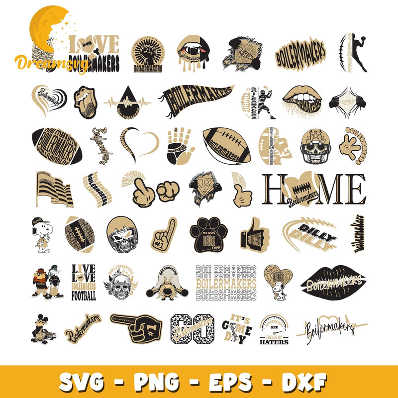 Purdue boilermakers design bundle svg, purdue boilermakers svg