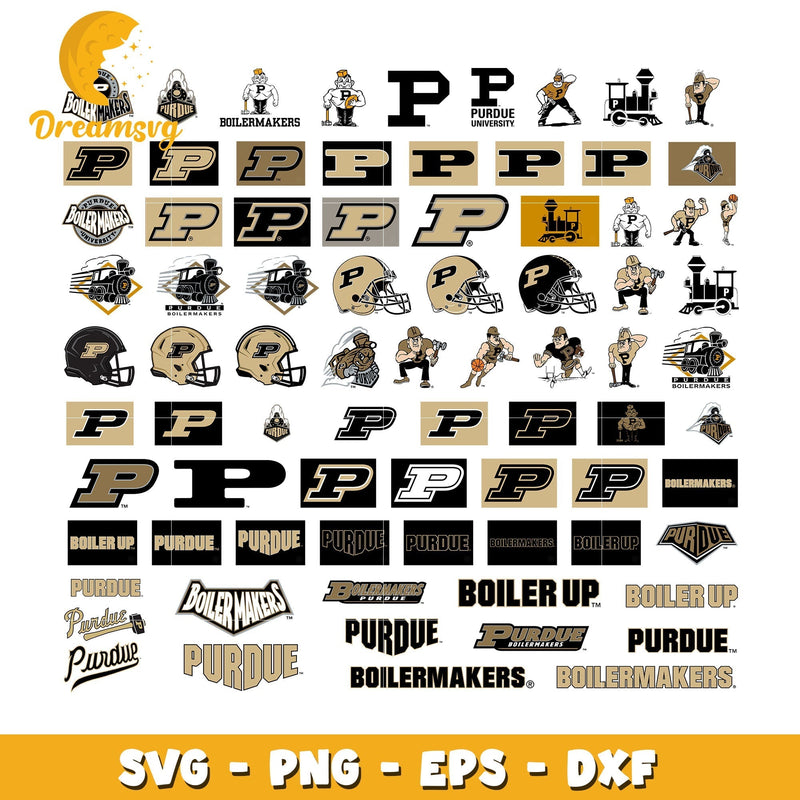 Purdue boilermakers logo bundle svg, purdue boilermakers football svg