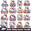 Rabbit Hello Kitty Easter bundle png