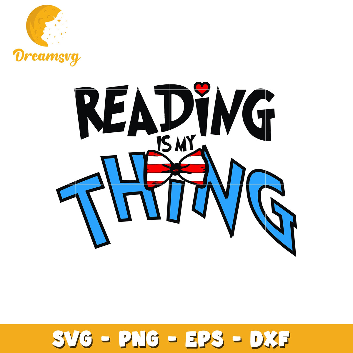Reading is my thing font design svg, reading svg, font design svg