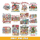 Bundle Merry Christmas  bundle png, Disney cartoon png, Digital download