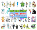 400+ Rick and Morty svg bundle, dxf, png, eps