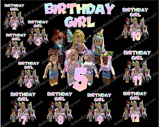 45 Roblox Bundle PNG, Roblox Bundle, Digital clipart download.