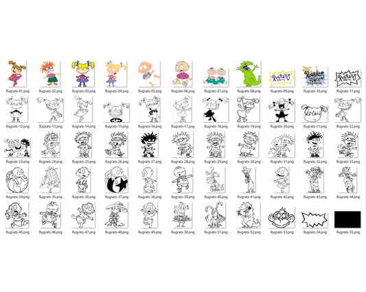 224+ Rugrats Bundle, Rugrats Svg, Tommy Svg, Chuckie Finster Svg, Rugrats Svg, Rugrats Svg Cut File, Chuckie Svg, Cartoon svg, png, dxf, eps digital file