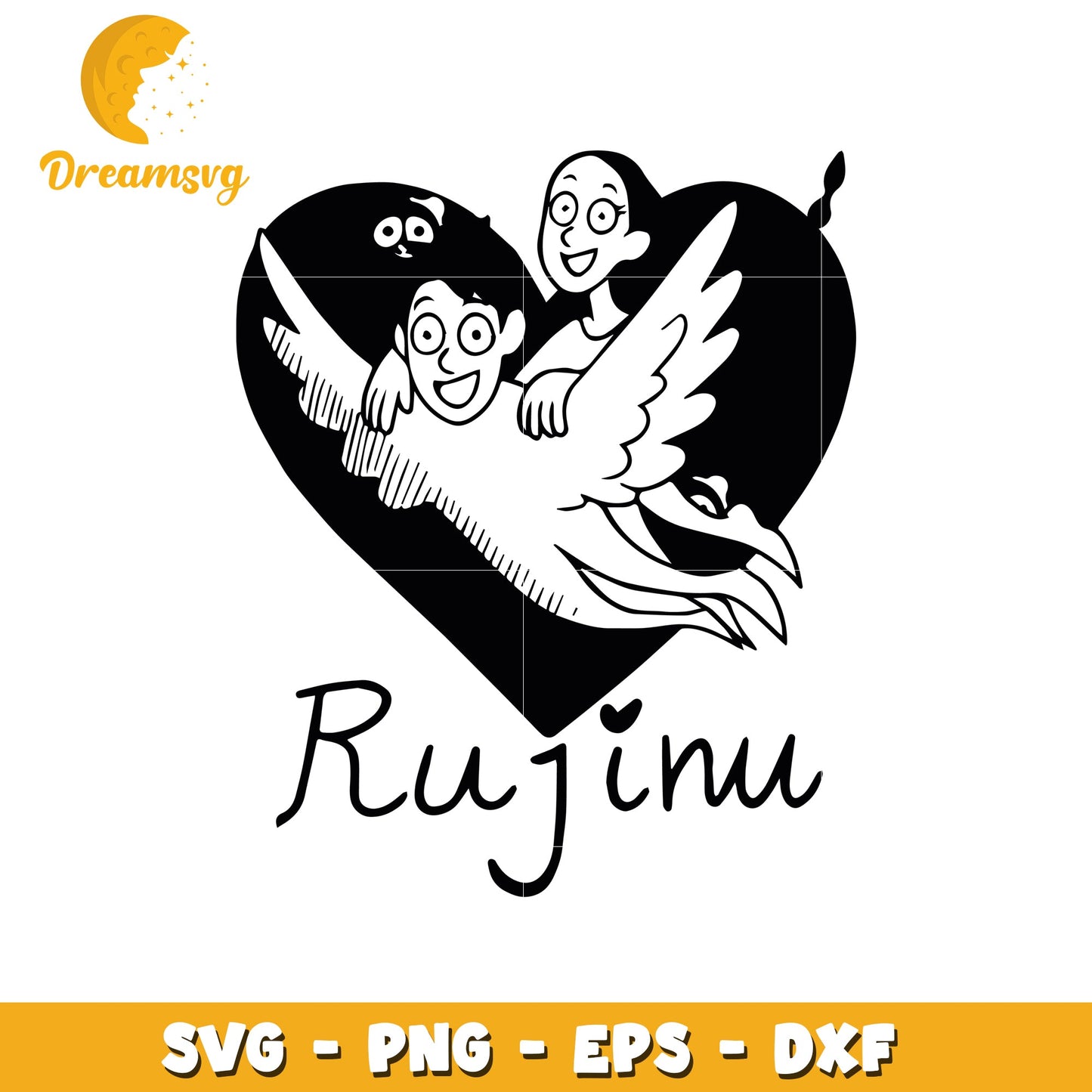 Rujinu saja boys heart design svg, rujinu svg, saja boys svg