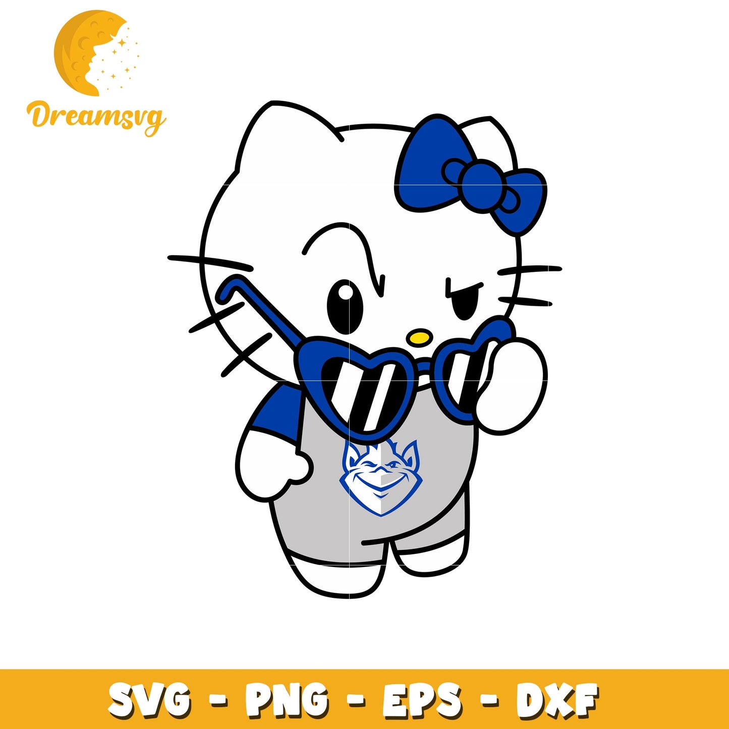 SVG Hello Kitty Design Sunglasses