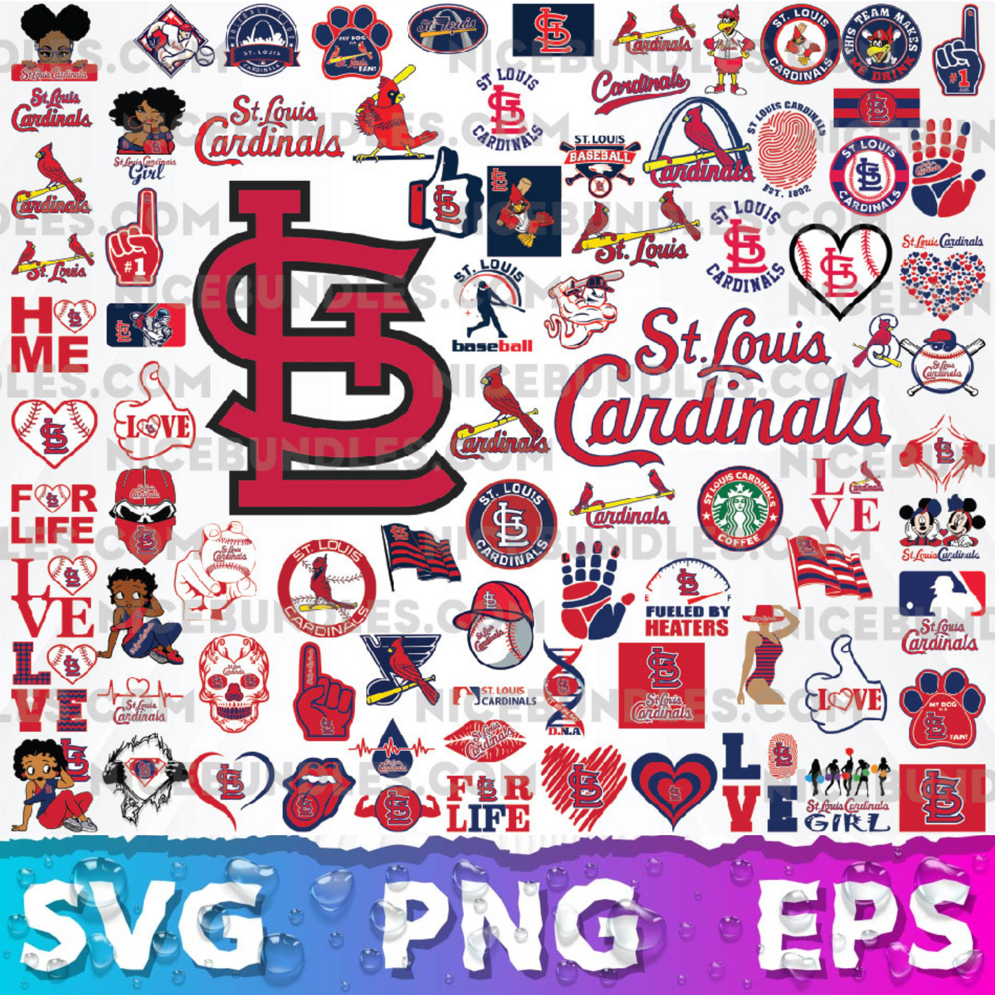 St Louis Cardinals Logo SVG, Cardinals PNG Logo Transparent, SVG Cut Files For Cricut / Silhouette