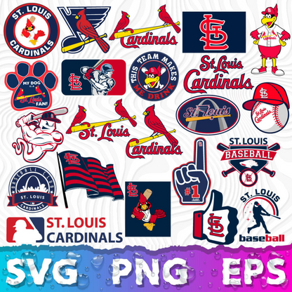 St Louis Cardinals Logo SVG, Cardinals PNG Logo Transparent, SVG Cut Files For Cricut / Silhouette