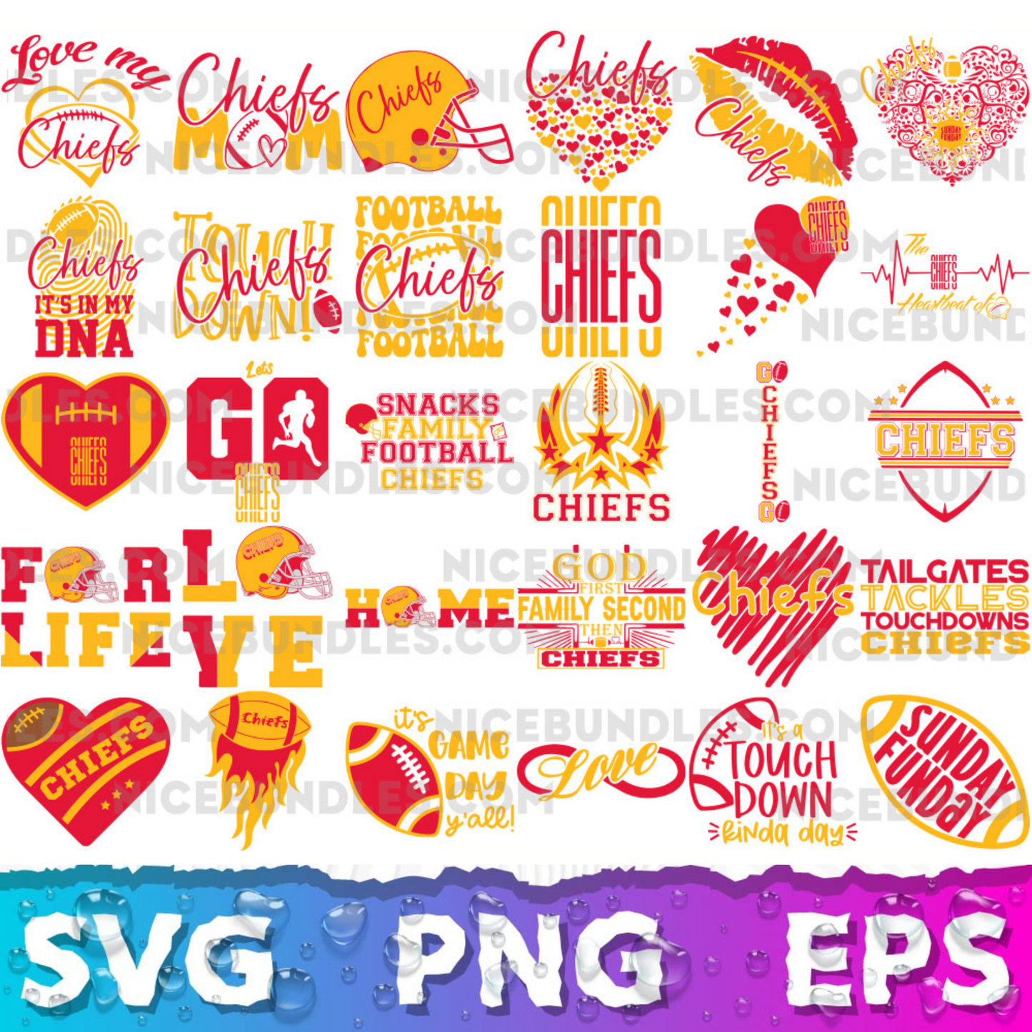 Kansas City Chiefs Logo SVG, KC Chiefs PNG Logo Transparent, SVG Cut Files For Cricut / Silhouette