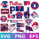 Philadelphia Phillies Logo SVG, Philadelphia Phillies PNG Logo Transparent, SVG Cut Files For Cricut / Silhouette
