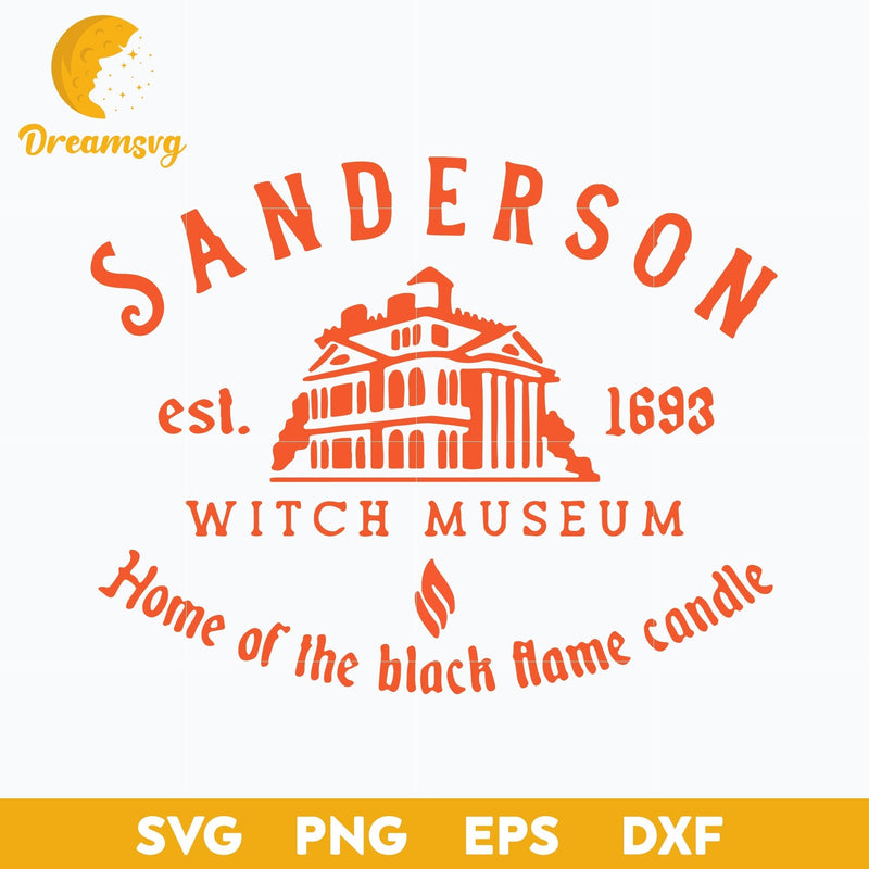 Sanderson Witch Museum svg, Halloween svg, png, dxf, eps digital file.