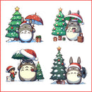 Ghibli Totoro Christmas Png bundle