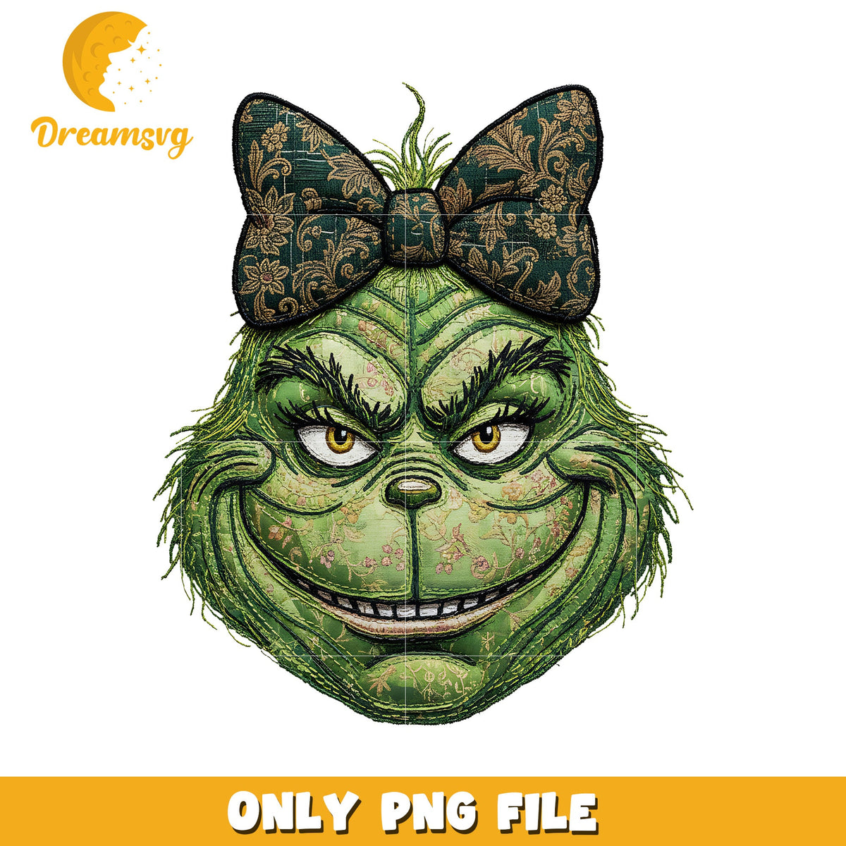 Scary grinch png, christmas gifts png, grinchy png