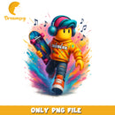 Skating boy png, roblox gaming png, roblox avatar png