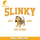 Slinky Dog Toy Story PNG File Est 1995 Design Art