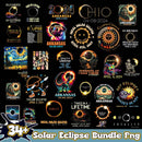 34 Arkansas City Solar Eclipse Bundle Png