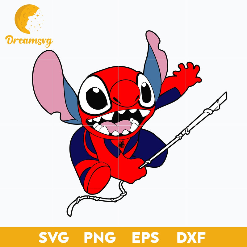 Stitch Spider Man Halloween svg, Stitch Spider Man Svg, Stitch Halloween Svg, Stitch svg, Halloween Svg, png, dxf, eps digital file.