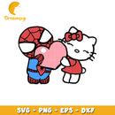 Spiderman Hello Kitty SVG Cut Files