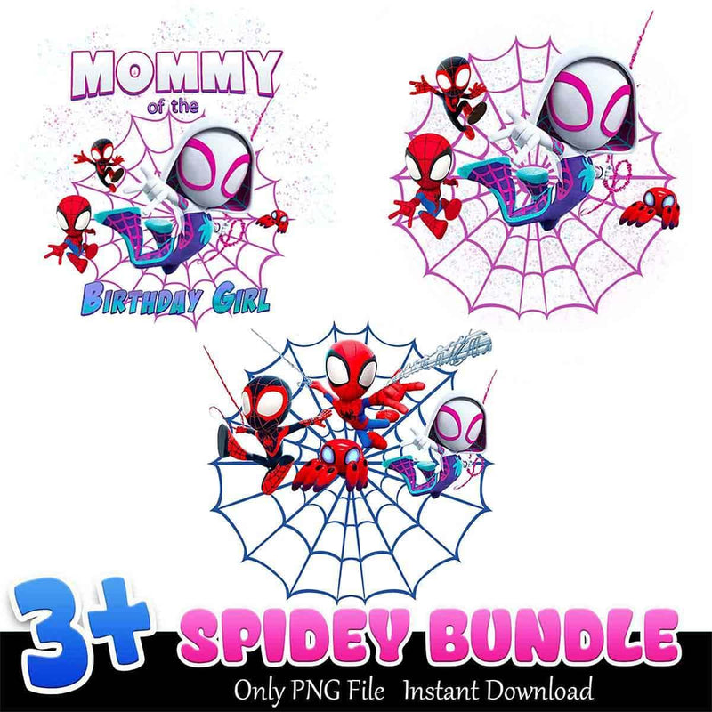 Spidey Bundle Bundle PNG 3+ Trending Spiderman PNG Instant Download