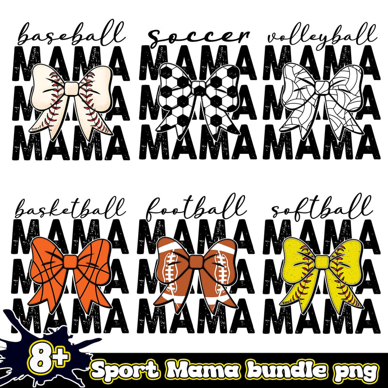 Sport Mama Bundle 6+ PNG