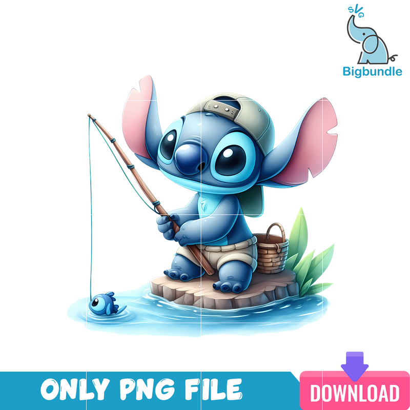 Fishing Stitch PNG