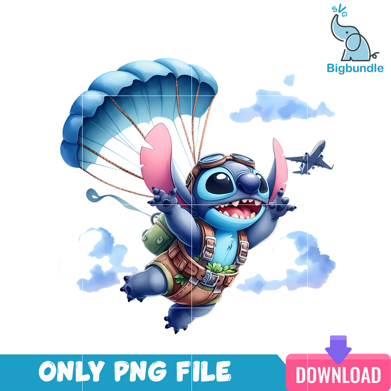 Parachute Stitch PNG