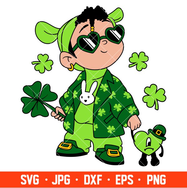 St. Patrick’s Day Baby Benito Svg