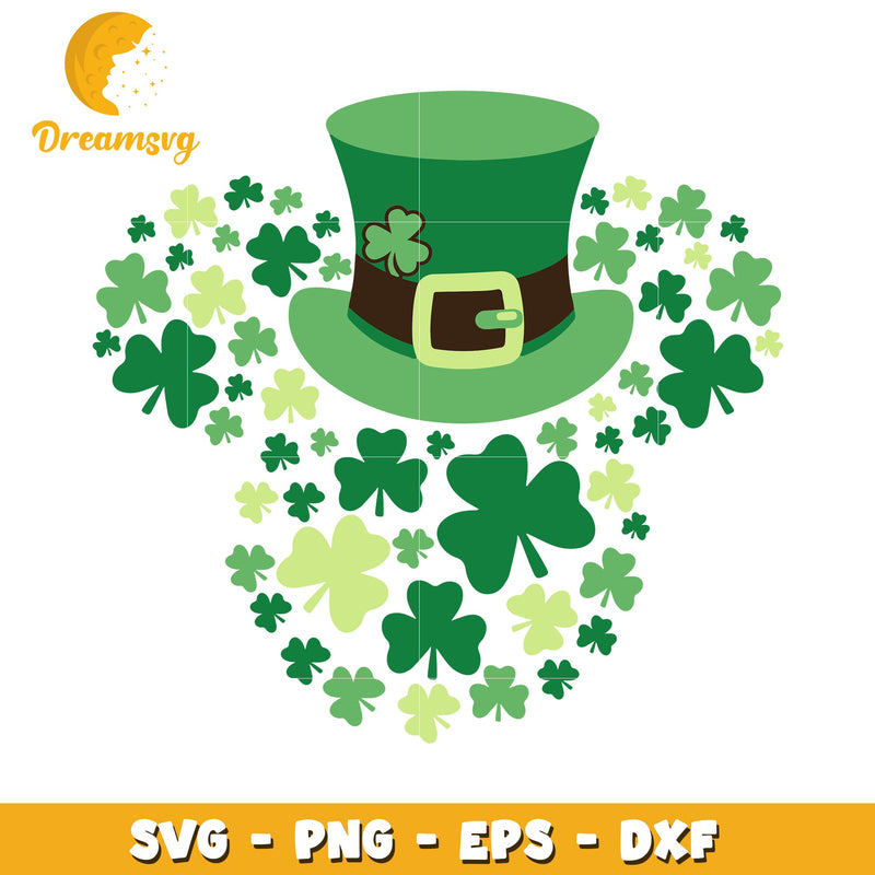 St Patricks Day Hat SVG PNG EPS DXF