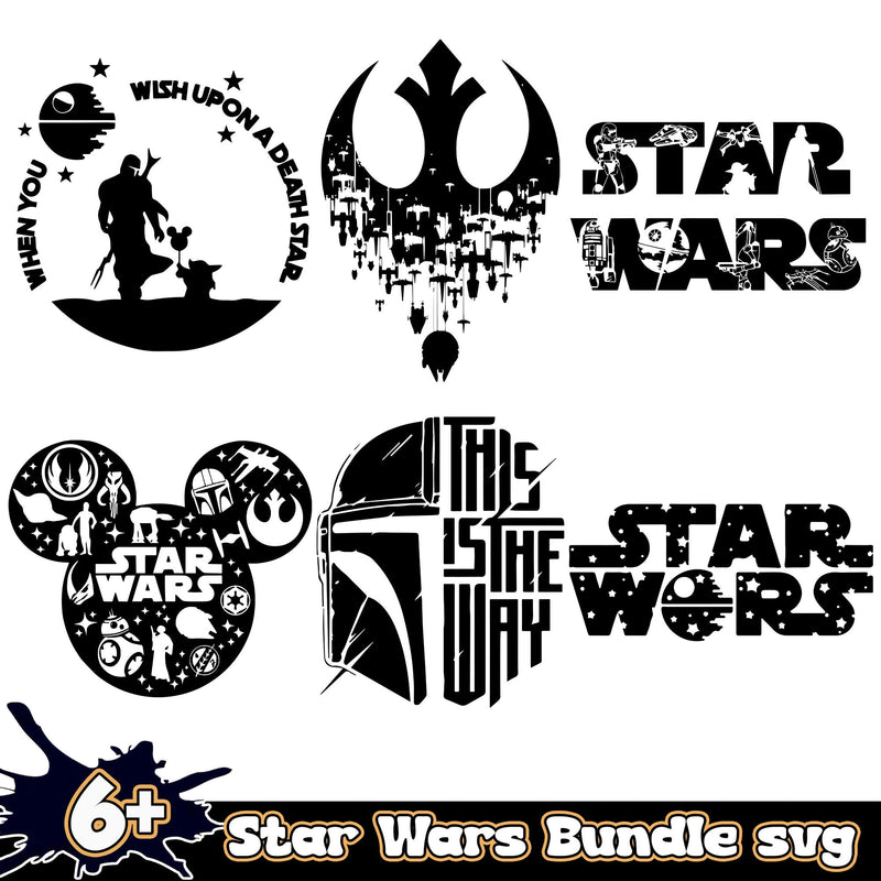 Star Wars Bundle 6+ SVG