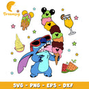 Stitch Ice Cream SVG PNG EPS DXF