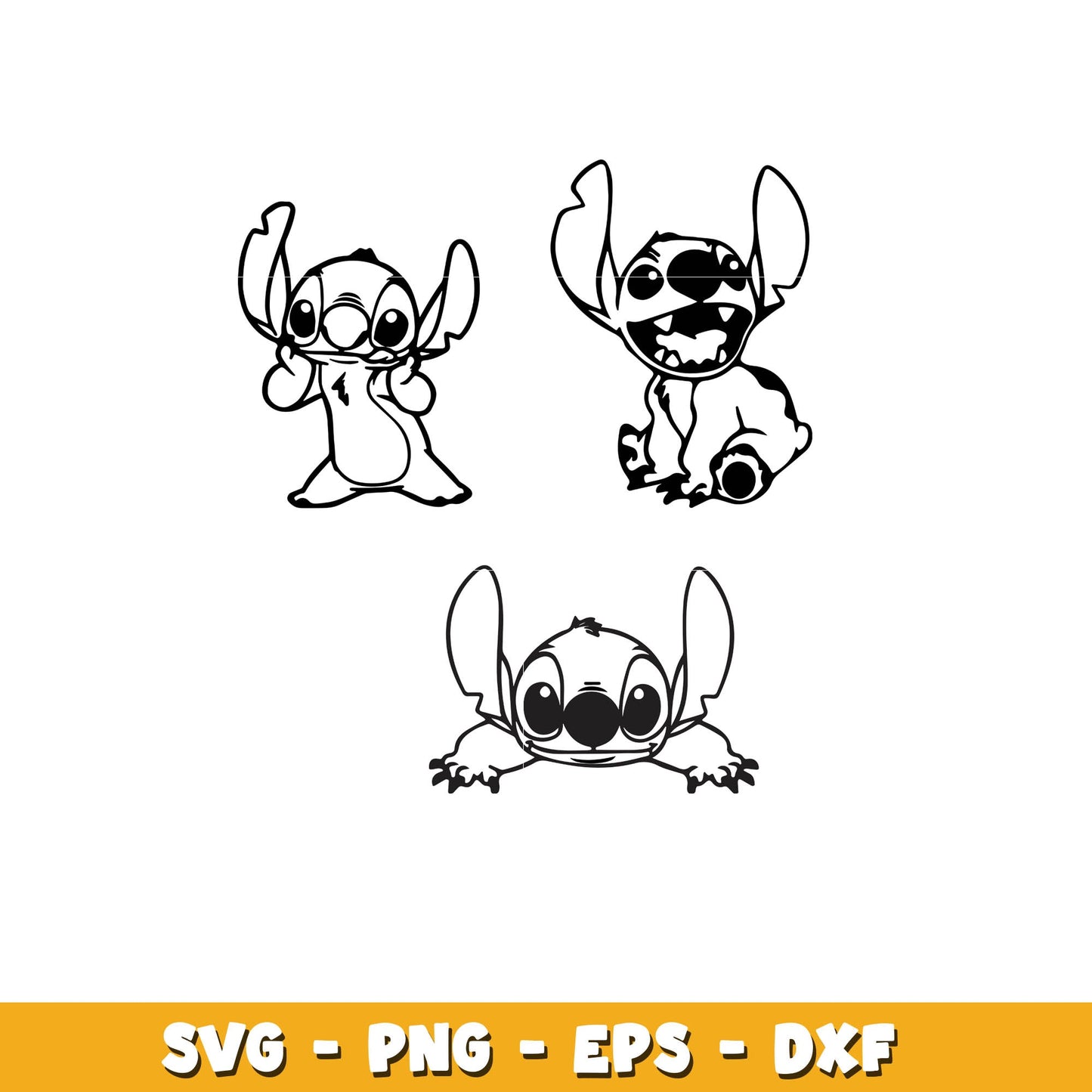 Lilo and Stitch Coloring bundle svg, Disney svg, Digital download