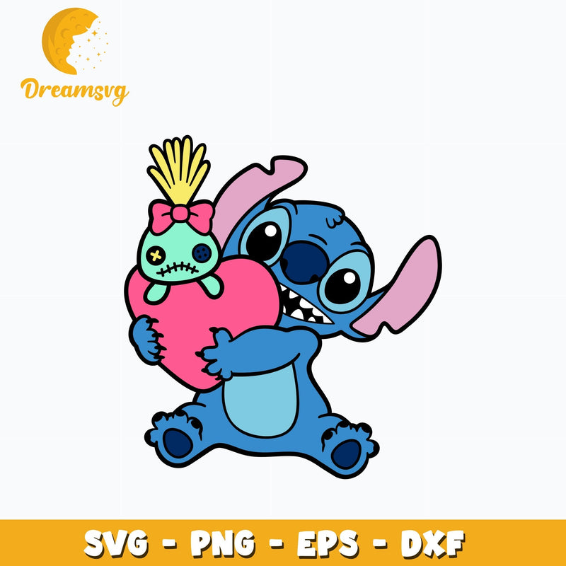 Stitch Scrump Svg