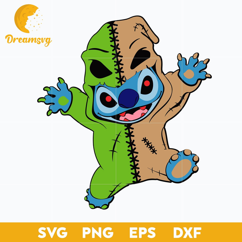 Stitch Oogie Boogie Halloween Svg, Stitch Oogie Boogie Svg, Stitch svg, Halloween Svg, png, dxf, eps digital file.