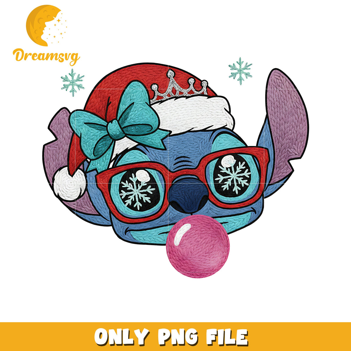 Stitch christmas png, christmas gifts png, grinchy png