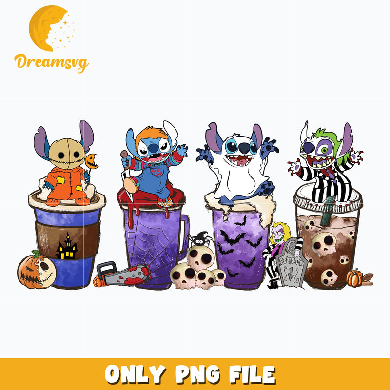 Disney halloween stitch png, Halloween png, Digital download.