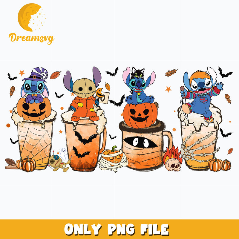 Disney halloween stitch png, Halloween png, Digital download.