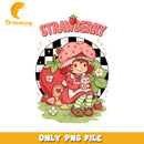 Strawberry png, shortcake art png, strawberry shortcake design png