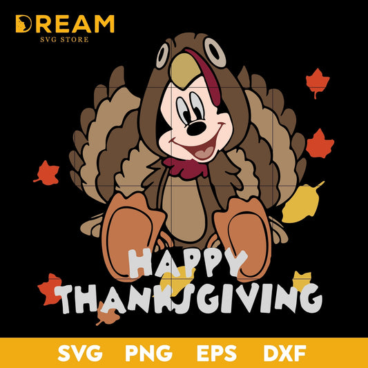 Happy thanksgiving svg, thanksgiving day svg, png, dxf, eps digital file TGV0311204L