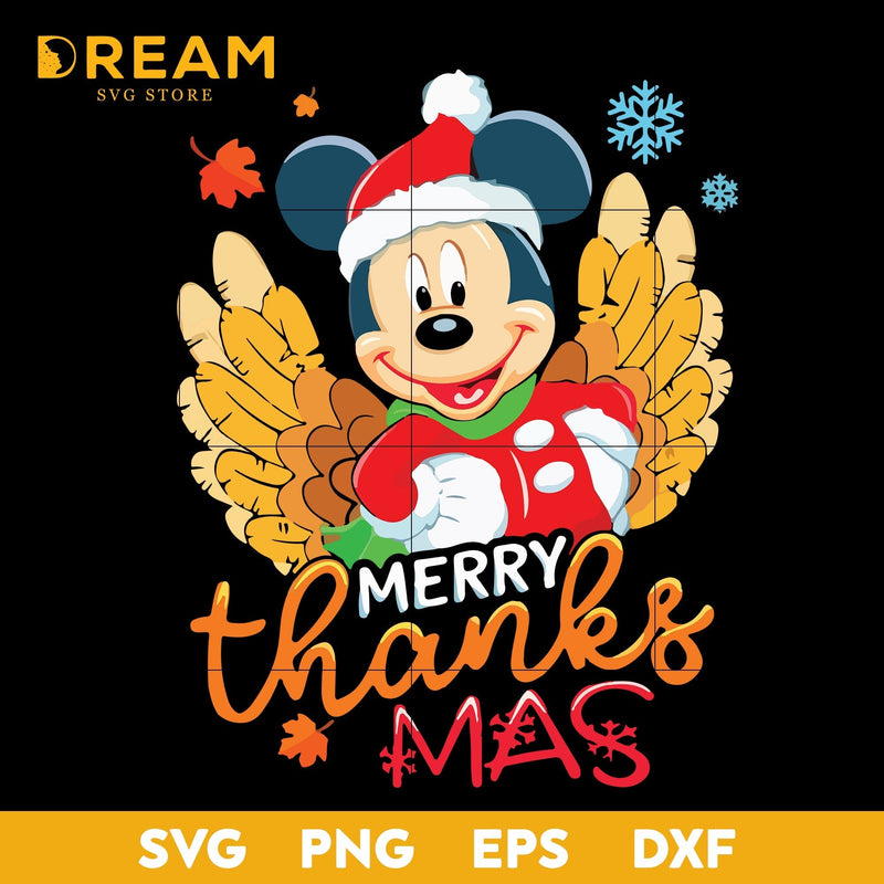 Merry thanksmas svg, thanksgiving day svg, png, dxf, eps digital file TGV0511207L