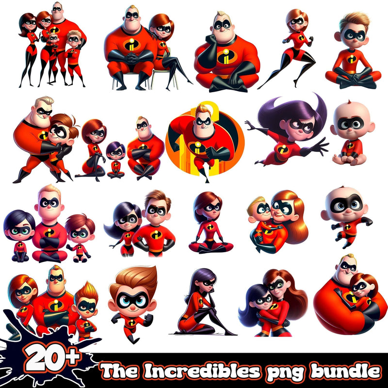 The Incredibles Bundle 20+ PNG