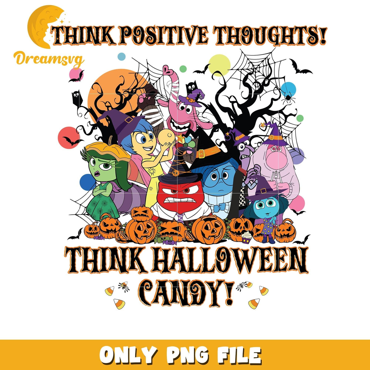 Think halloween candy toy story png, Disney world halloween vibes png