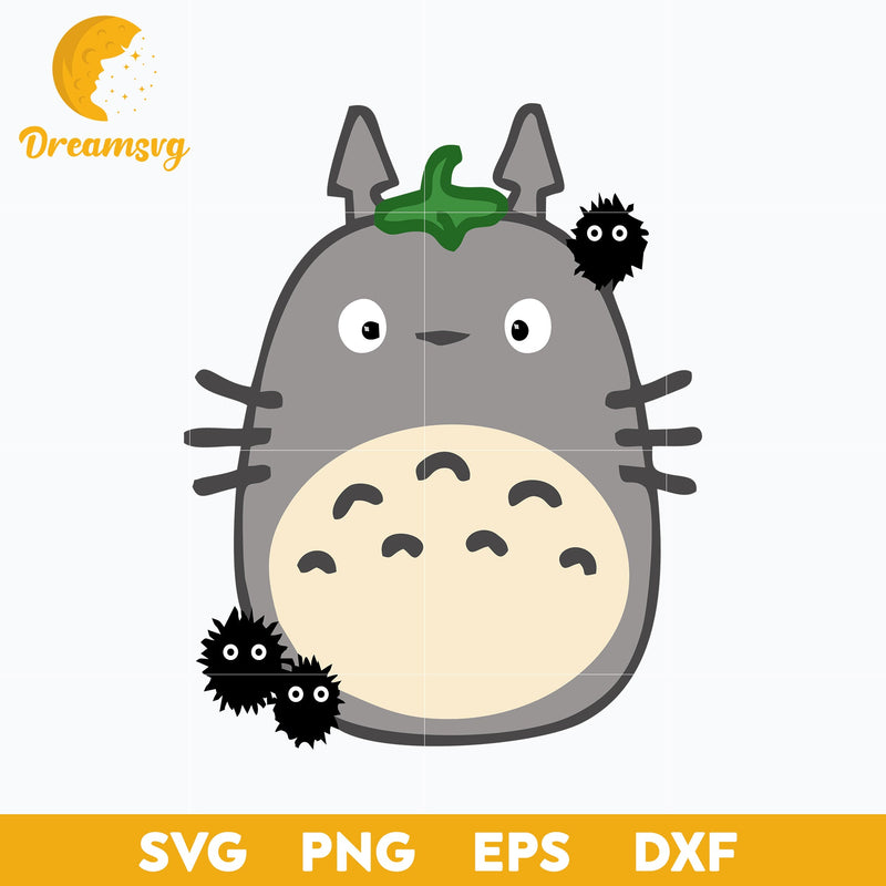 My Neighbor Totoro Svg, Totoro Svg, cartoon svg, png, dxf, eps digital file