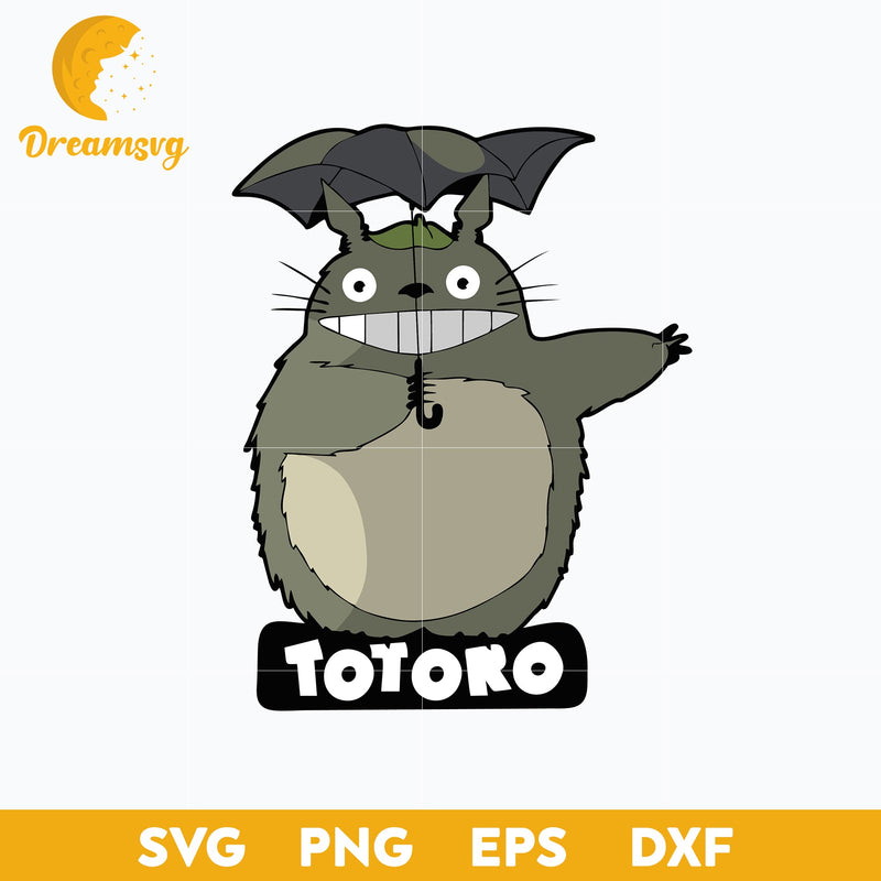 My Neighbor Totoro Svg, Totoro Svg, cartoon svg, png, dxf, eps digital file