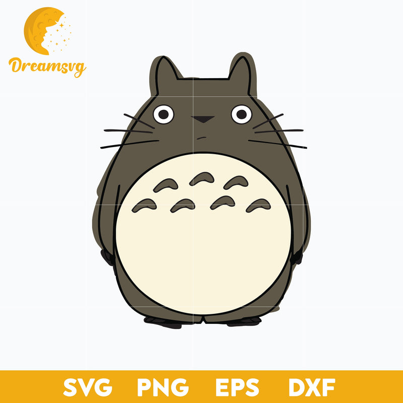 My Neighbor Totoro Svg, Totoro Svg, cartoon svg, png, dxf, eps digital file