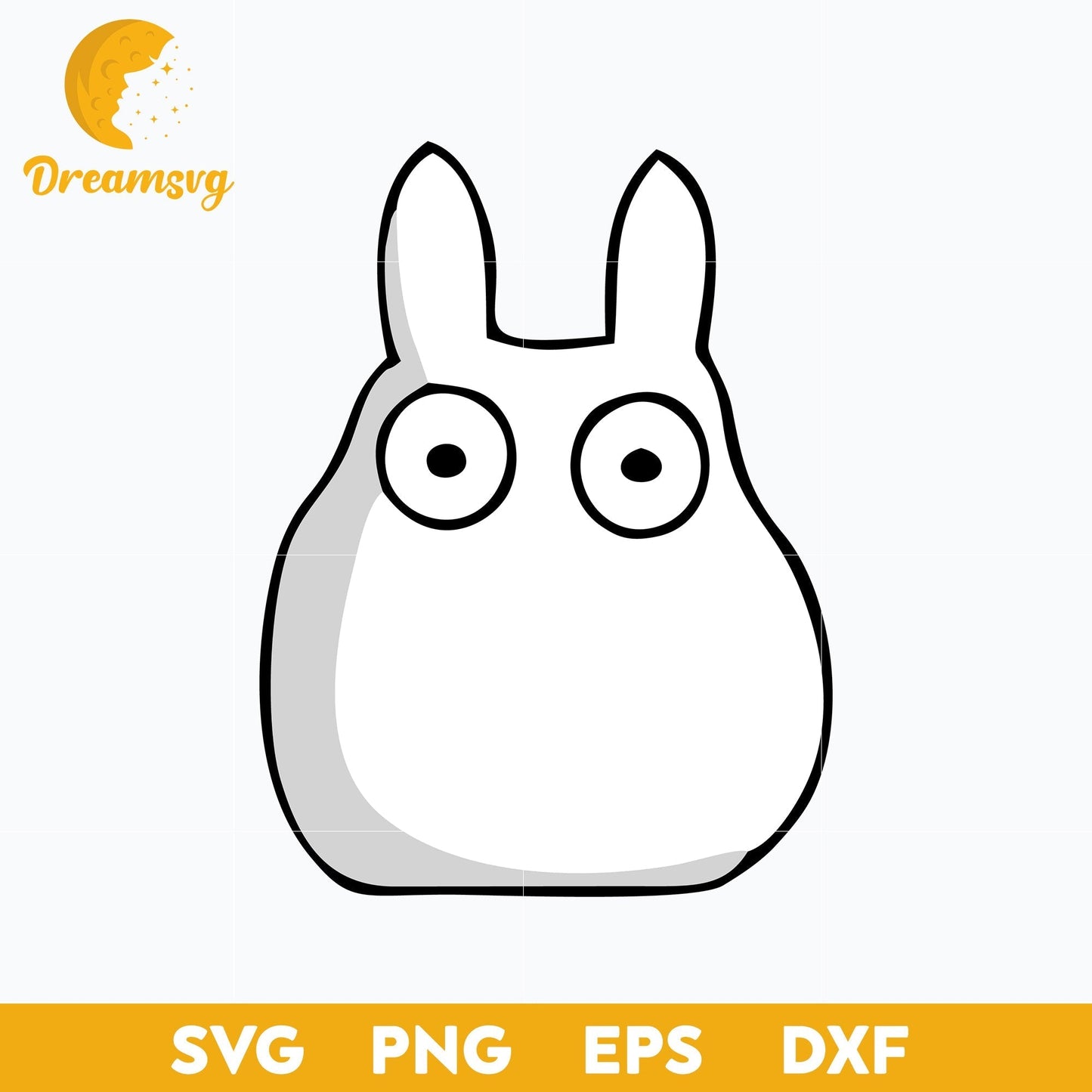 My Neighbor Totoro Svg, Totoro Svg, cartoon svg, png, dxf, eps digital file