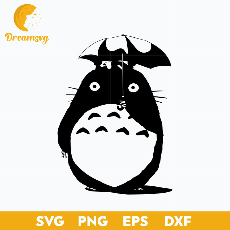 My Neighbor Totoro Svg, Totoro Svg, cartoon svg, png, dxf, eps digital file