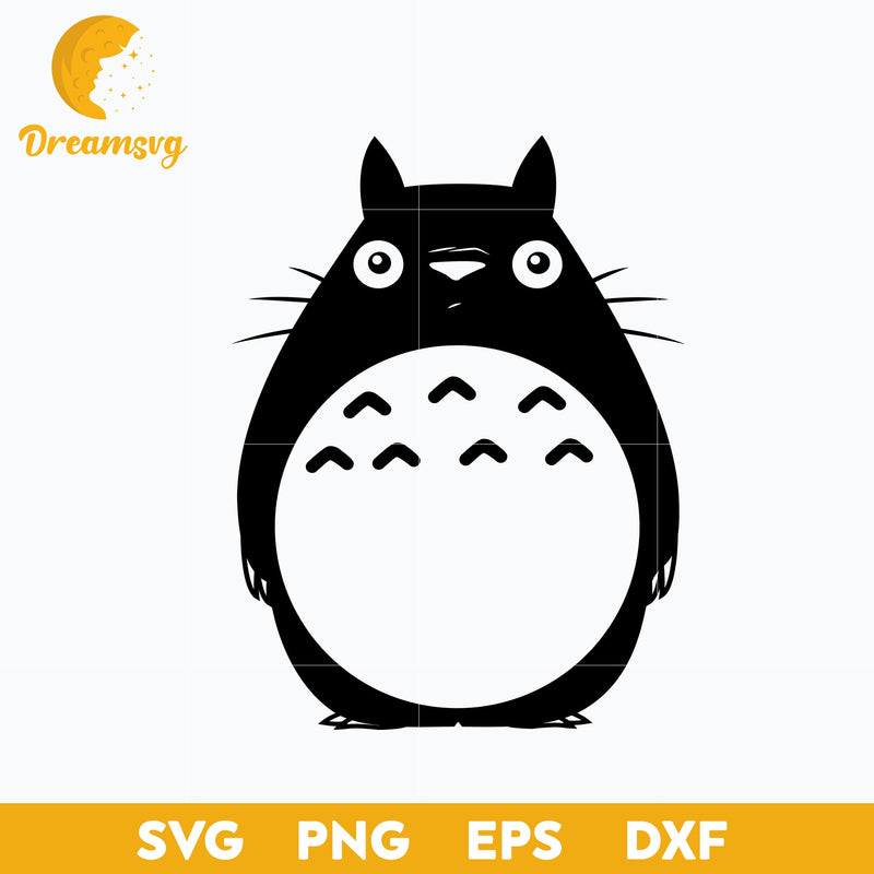 My Neighbor Totoro Svg, Totoro Svg, cartoon svg, png, dxf, eps digital file