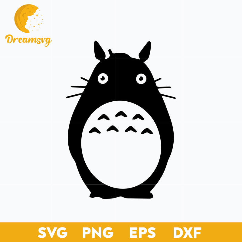 My Neighbor Totoro Svg, Totoro Svg, cartoon svg, png, dxf, eps digital file