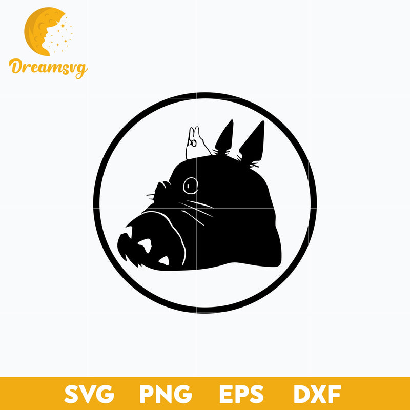 My Neighbor Totoro Svg, Totoro Svg, cartoon svg, png, dxf, eps digital file